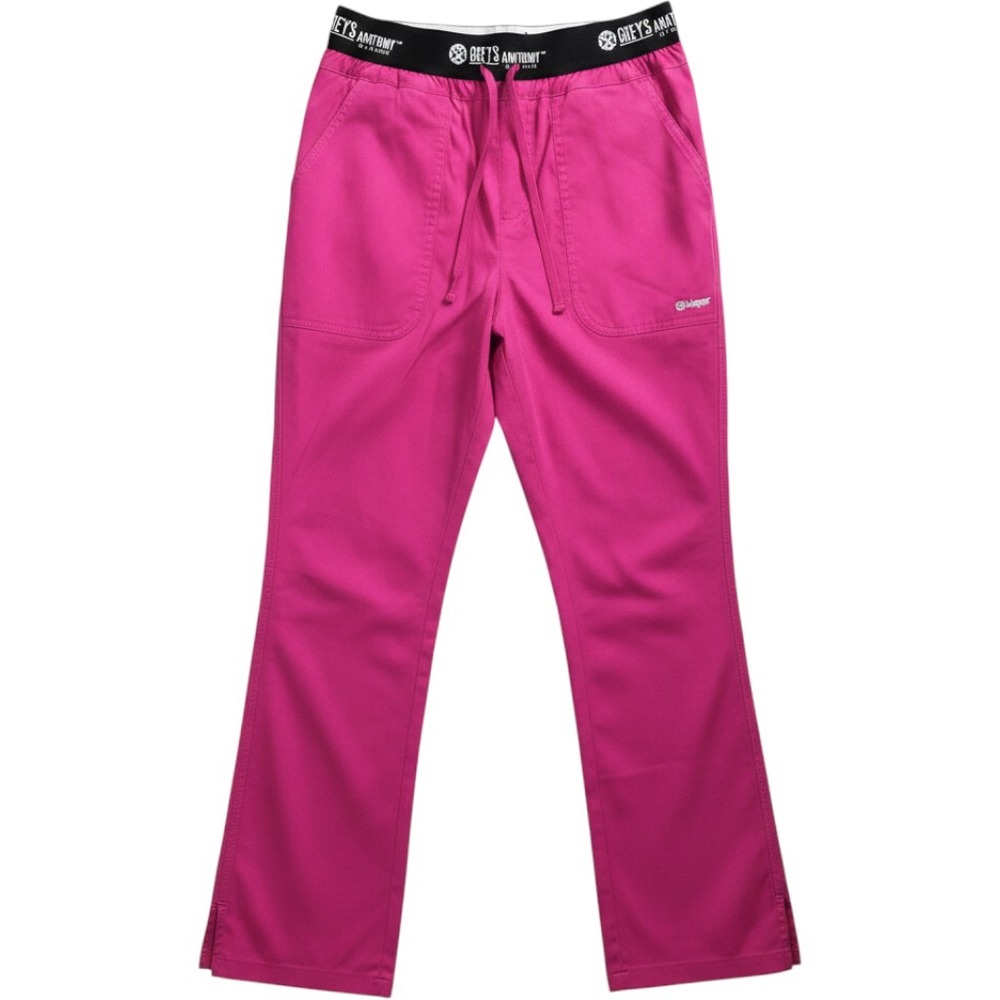 Greys Anatomy By Barco Women's XS Active Pink Scrub Uniform Pull On Pants